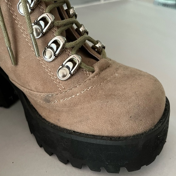 JEFFREY CAMPBELL SEQUOIA 2 Platform Lug Sole Military Streetwear Womens size 6 - Picture 4 of 12